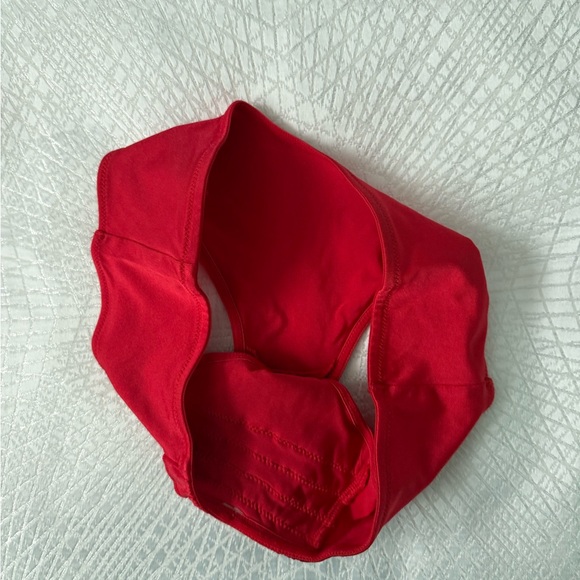 Red Ruffled Bikini Bottom - Picture 6 of 9